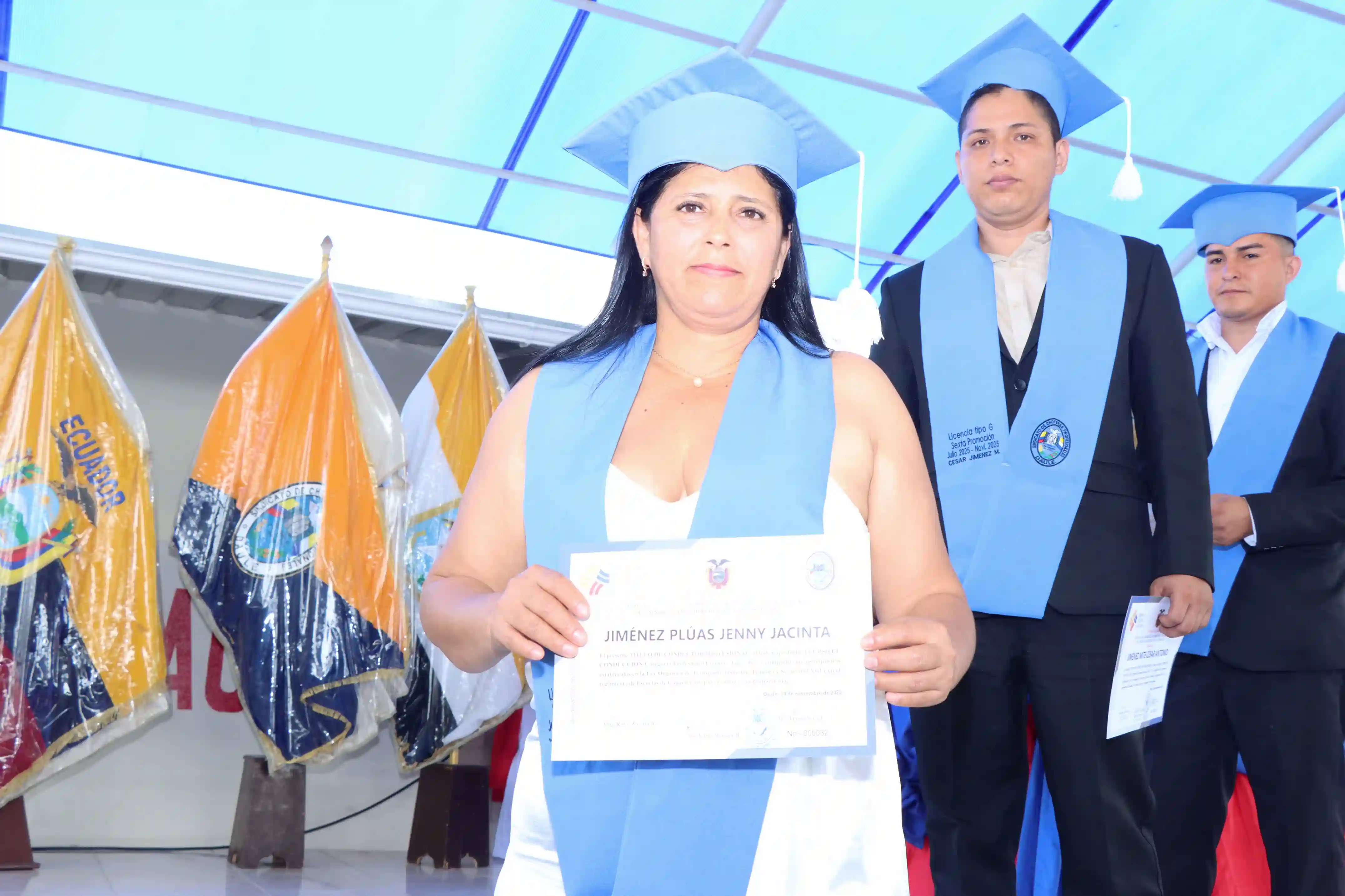 Jenny Jiménez - Graduada de Buses Daule